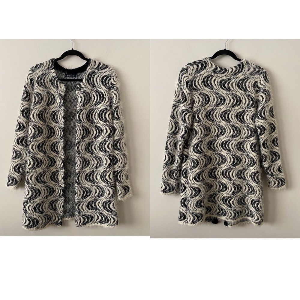 II Sisters - Eyelash Fuzzy Open Front Cozy Cardigan